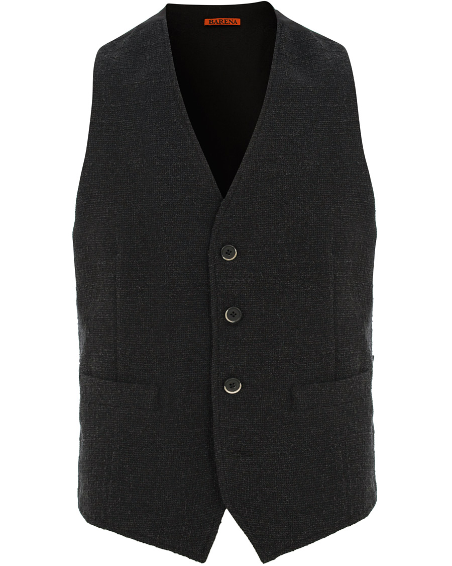 Herre | Blazere & jakker | Barena | Molin Gilet Grué Black