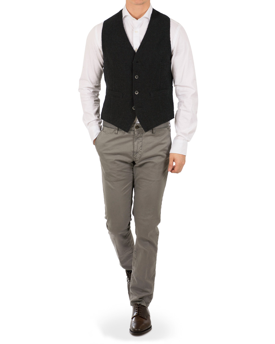 Herre | Blazere & jakker | Barena | Molin Gilet Grué Black