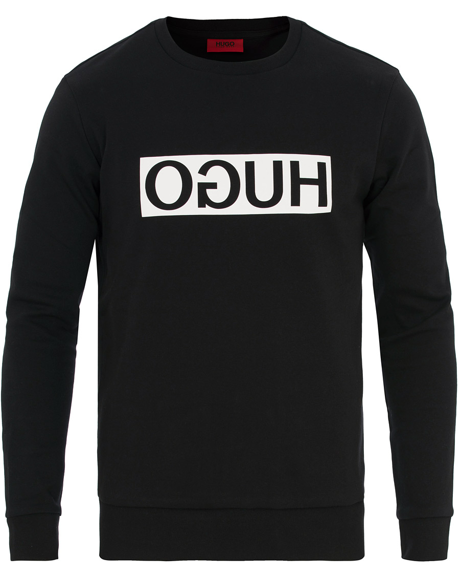 Herre | Trøjer | HUGO | Dicago Crew Neck Sweatshirt Black