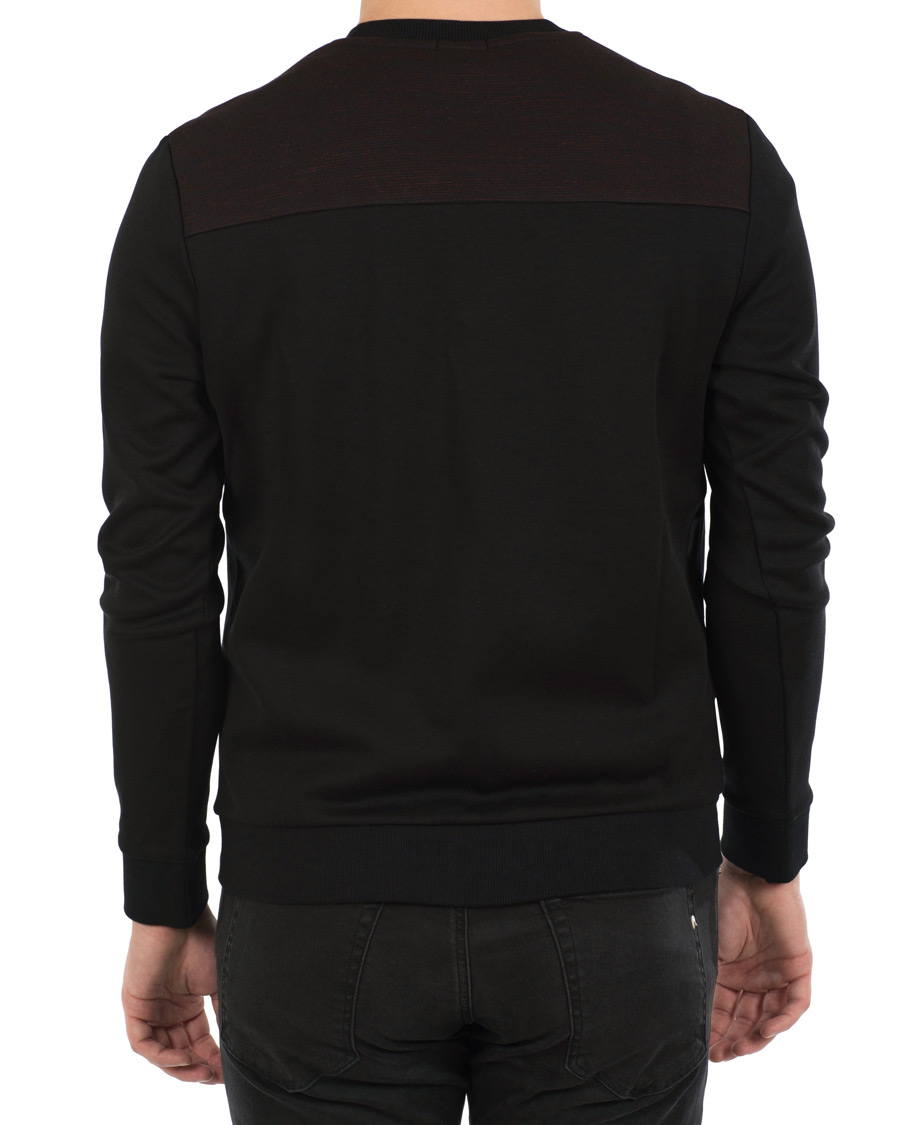 Herre | Trøjer | BOSS GREEN | BOSS Athleisure Salbo Sweatshirt Black