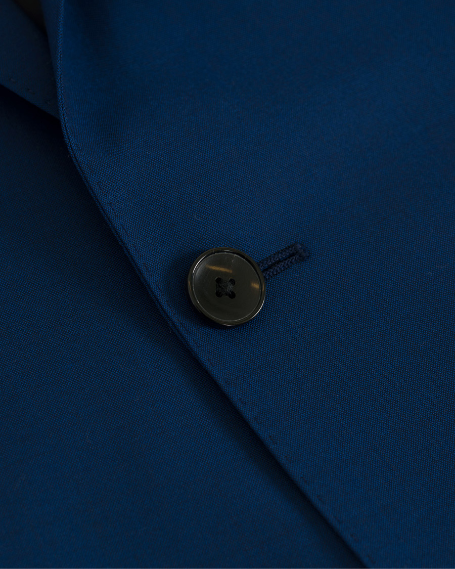 Herre | Jakkesæt | BOSS BLACK | BOSS Huge/Genius Wool Guabello Suit Napoli Blue