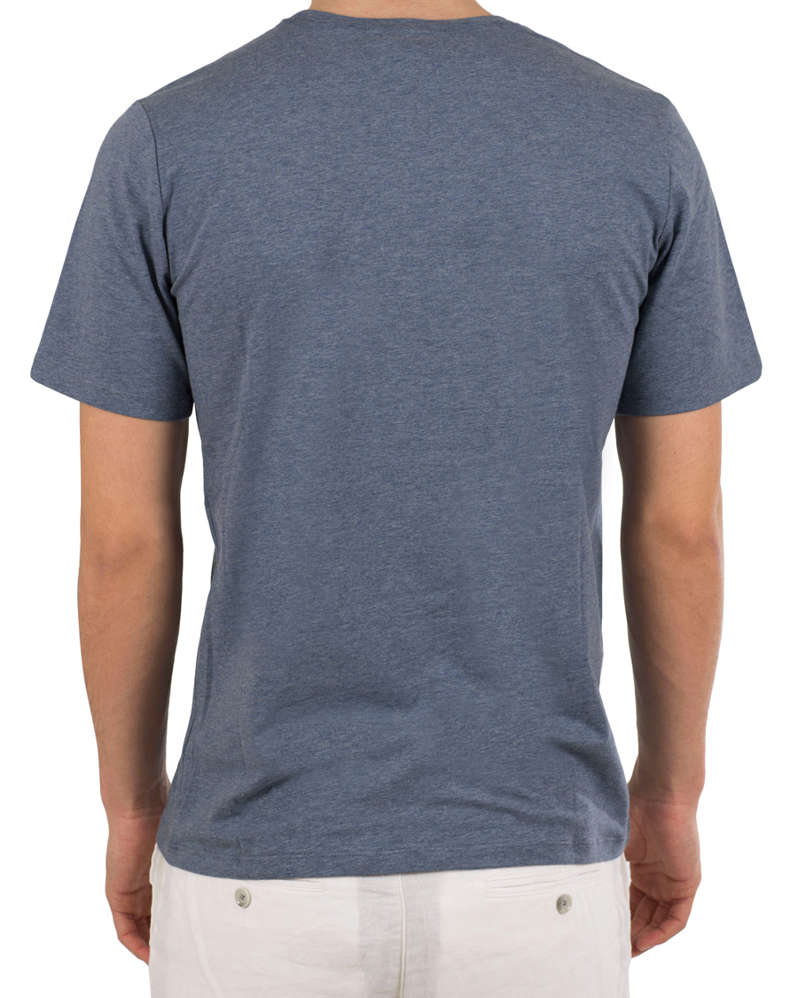 Herre | T-Shirts | BOSS BLACK | BOSS Urban Tee Open Blue