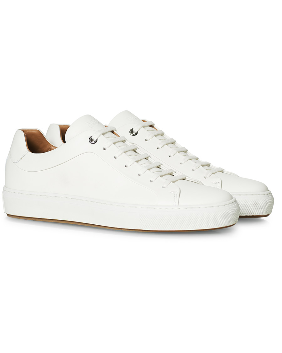 Herre | BOSS Tailored Mirage Tenn Sneaker White Calf | BOSS BLACK | BOSS Tailored Mirage Tenn Sneaker White Calf