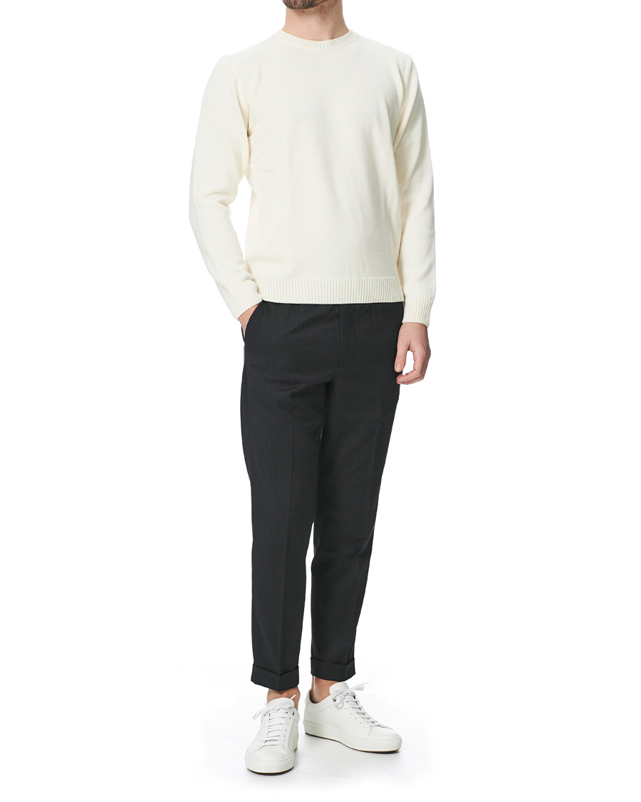 Herre | BOSS Tailored Mirage Tenn Sneaker White Calf | BOSS BLACK | BOSS Tailored Mirage Tenn Sneaker White Calf