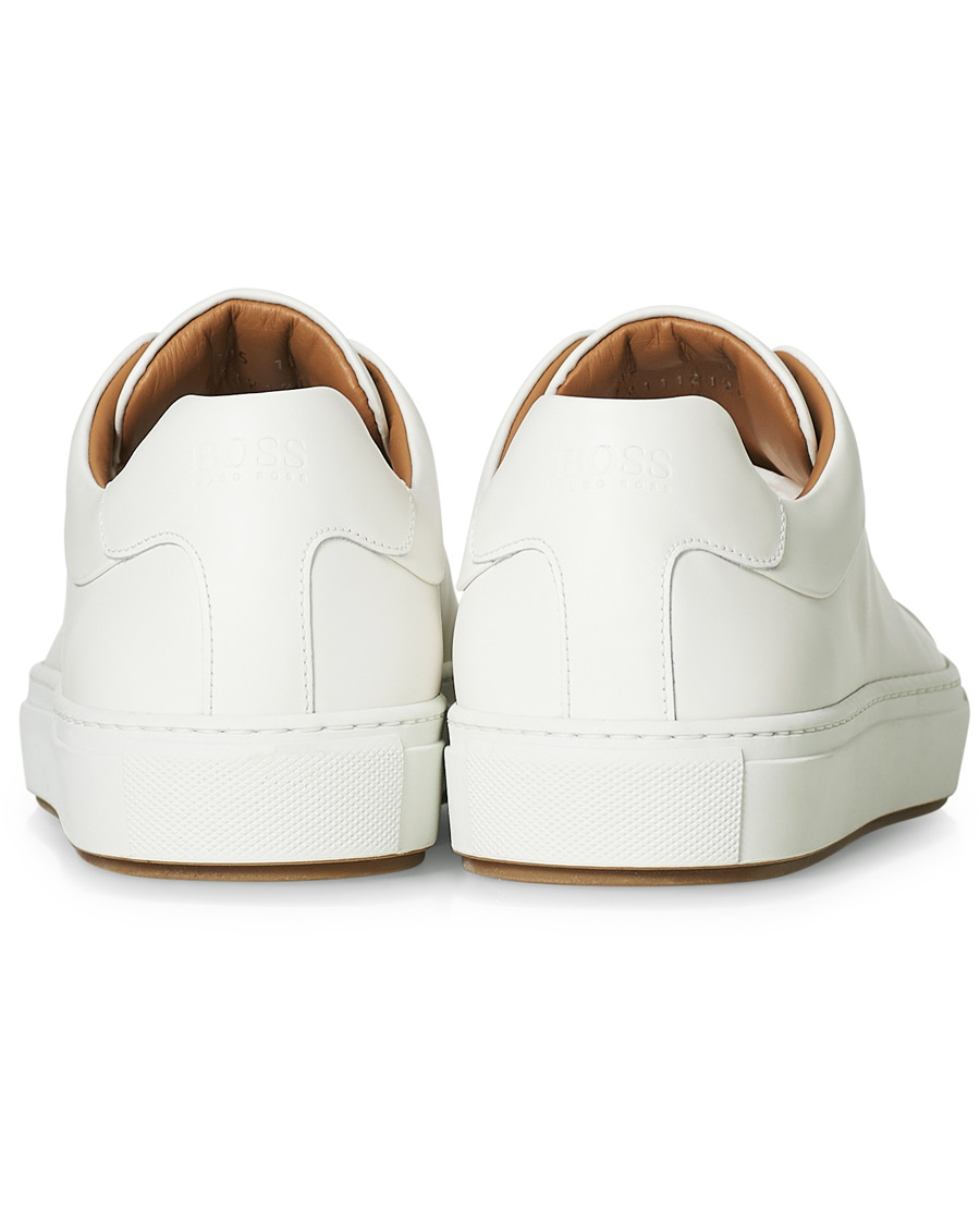 Herre | BOSS Tailored Mirage Tenn Sneaker White Calf | BOSS BLACK | BOSS Tailored Mirage Tenn Sneaker White Calf