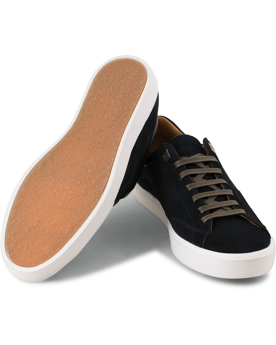 Herre | BOSS Escape Tenn Sneaker Navy Suede | BOSS BLACK | BOSS Escape Tenn Sneaker Navy Suede
