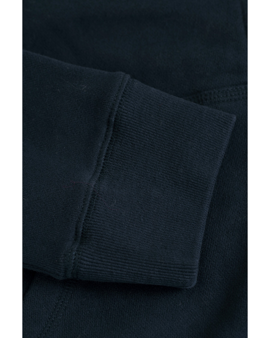 Herre | Trøjer | Lexington | Michael Full Zip Hoodie Deepest Blue