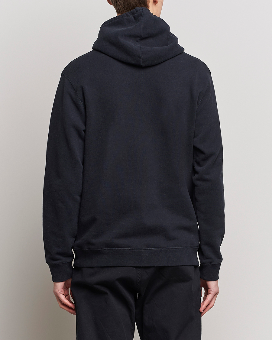 Herre | Trøjer | Sunspel | Loopback Hoodie Black