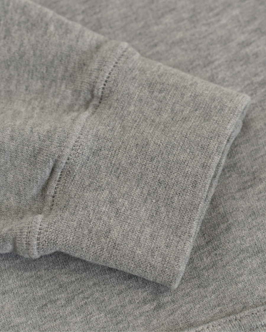 Herre | Trøjer | Sunspel | Loopback Hoodie Light Grey