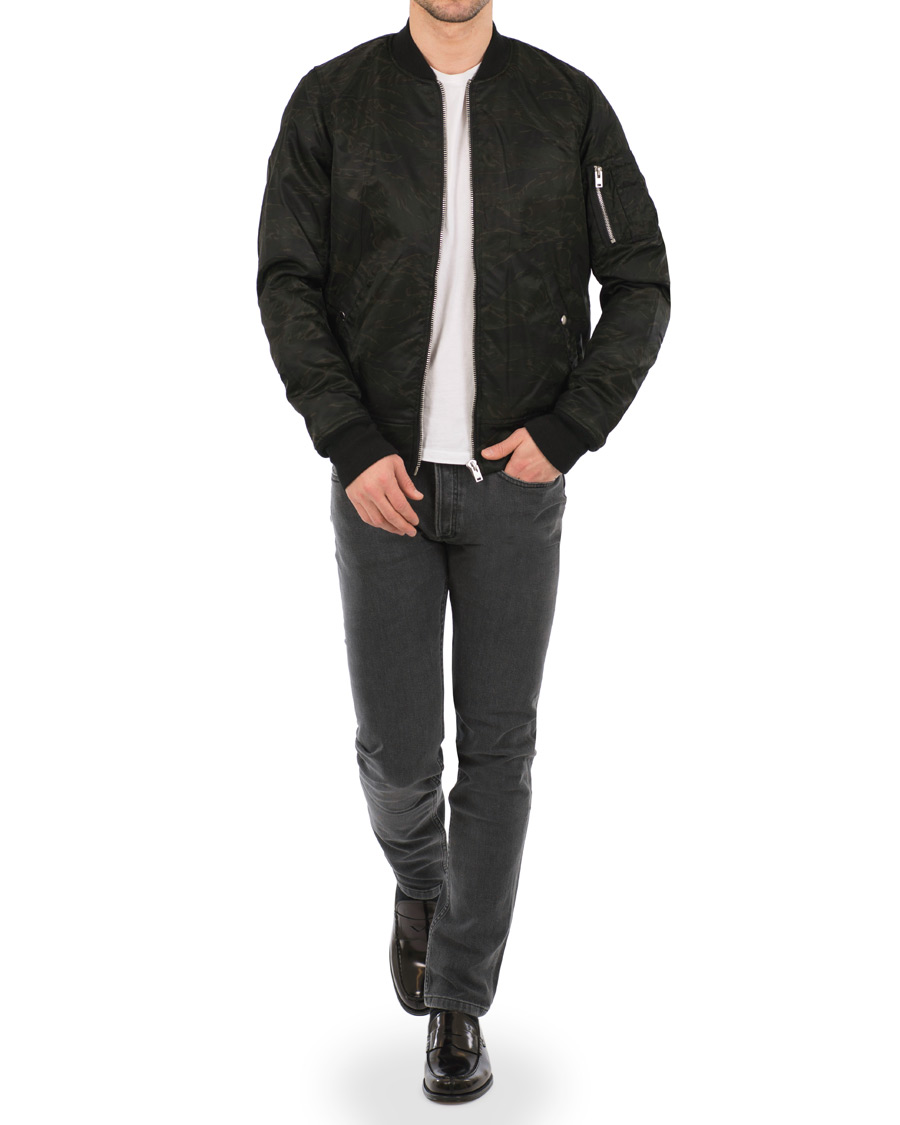 Herre | Jakker | IRO | Syl Biker Jacket Black/Green
