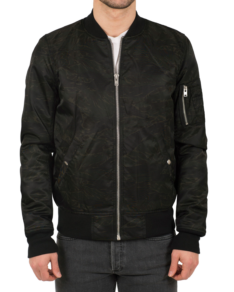 Herre | Jakker | IRO | Syl Biker Jacket Black/Green