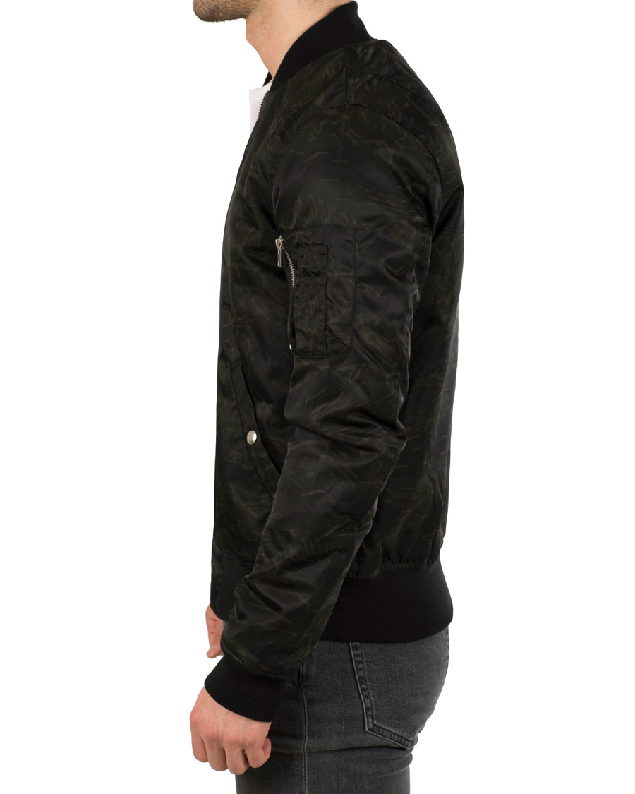 Herre | Jakker | IRO | Syl Biker Jacket Black/Green