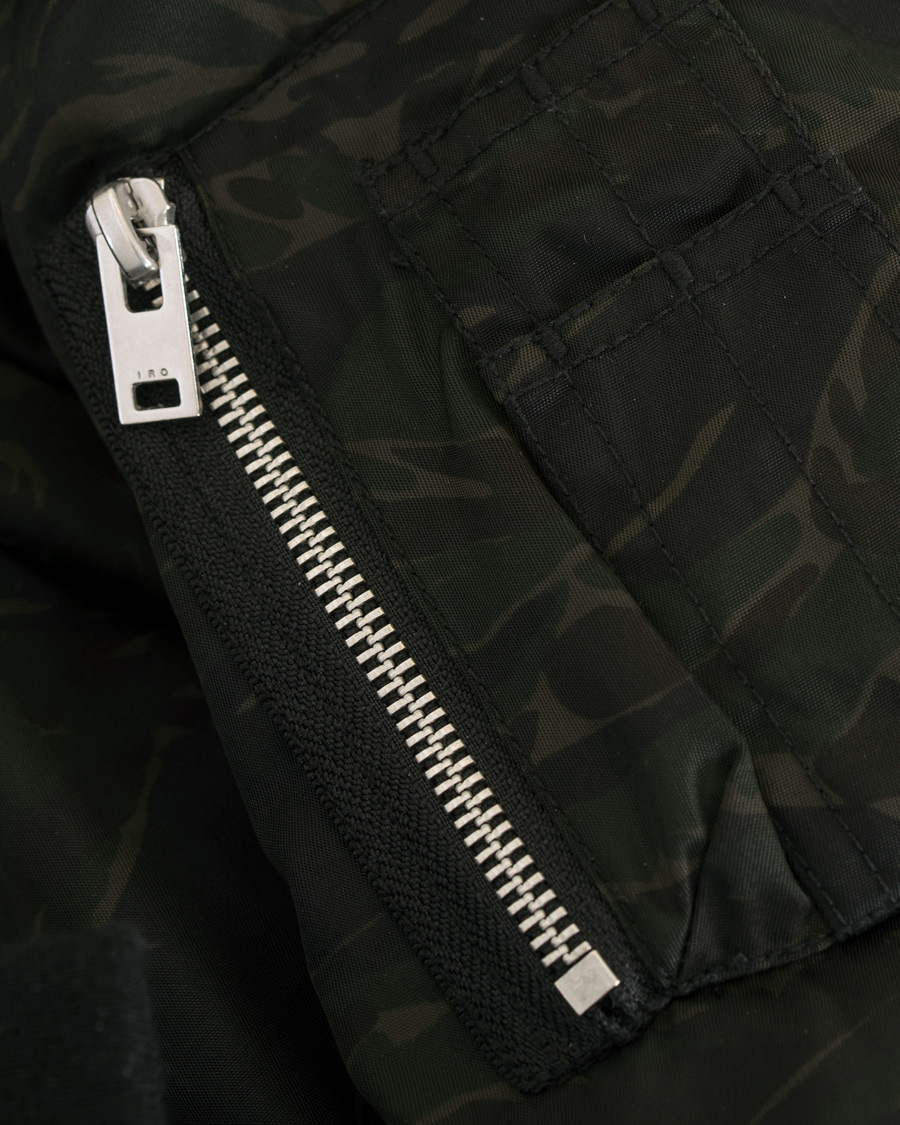 Herre | Jakker | IRO | Syl Biker Jacket Black/Green