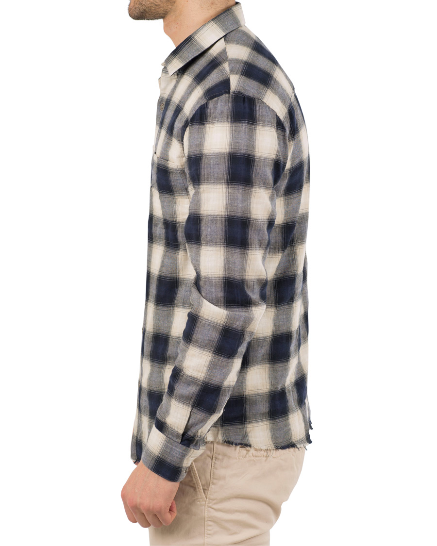 Herre | Skjorter | IRO | Namio Check Shirt Blue/White