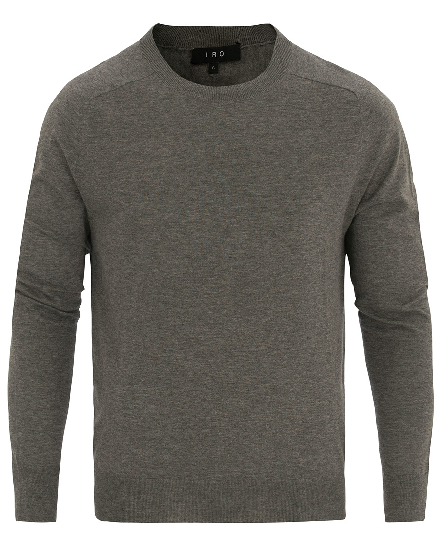 Herre | Trøjer | IRO | Locto Cotton Lightweight Sweat Light Grey