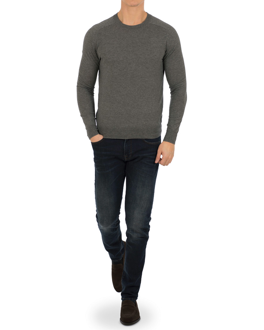 Herre | Trøjer | IRO | Locto Cotton Lightweight Sweat Light Grey