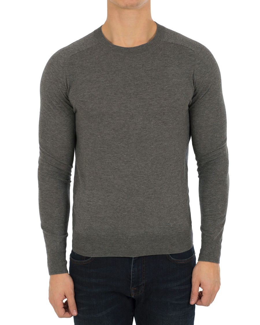 Herre | Trøjer | IRO | Locto Cotton Lightweight Sweat Light Grey