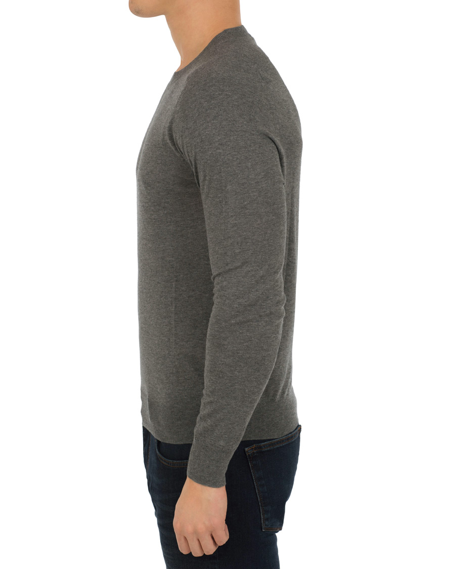 Herre | Trøjer | IRO | Locto Cotton Lightweight Sweat Light Grey