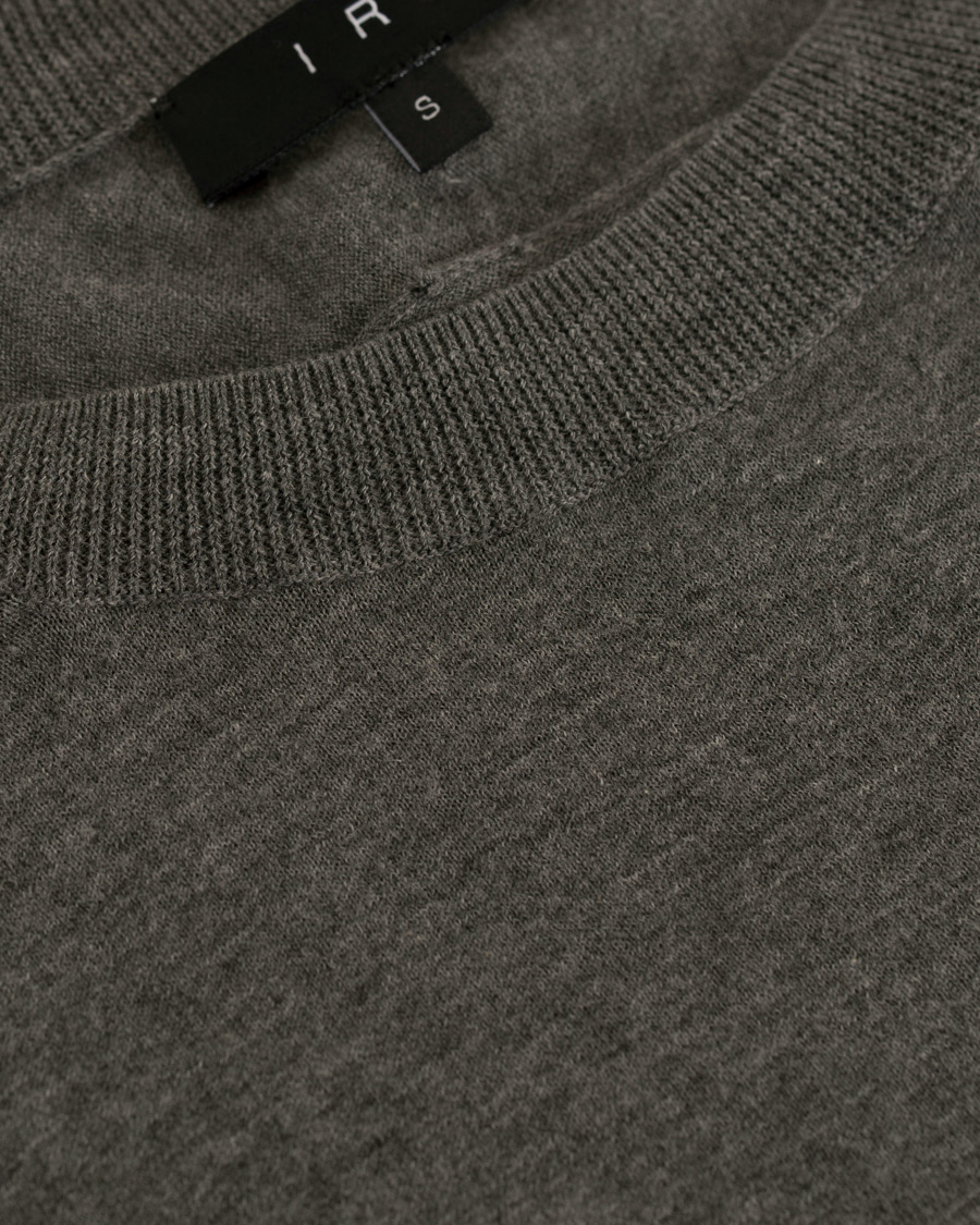 Herre | Trøjer | IRO | Locto Cotton Lightweight Sweat Light Grey