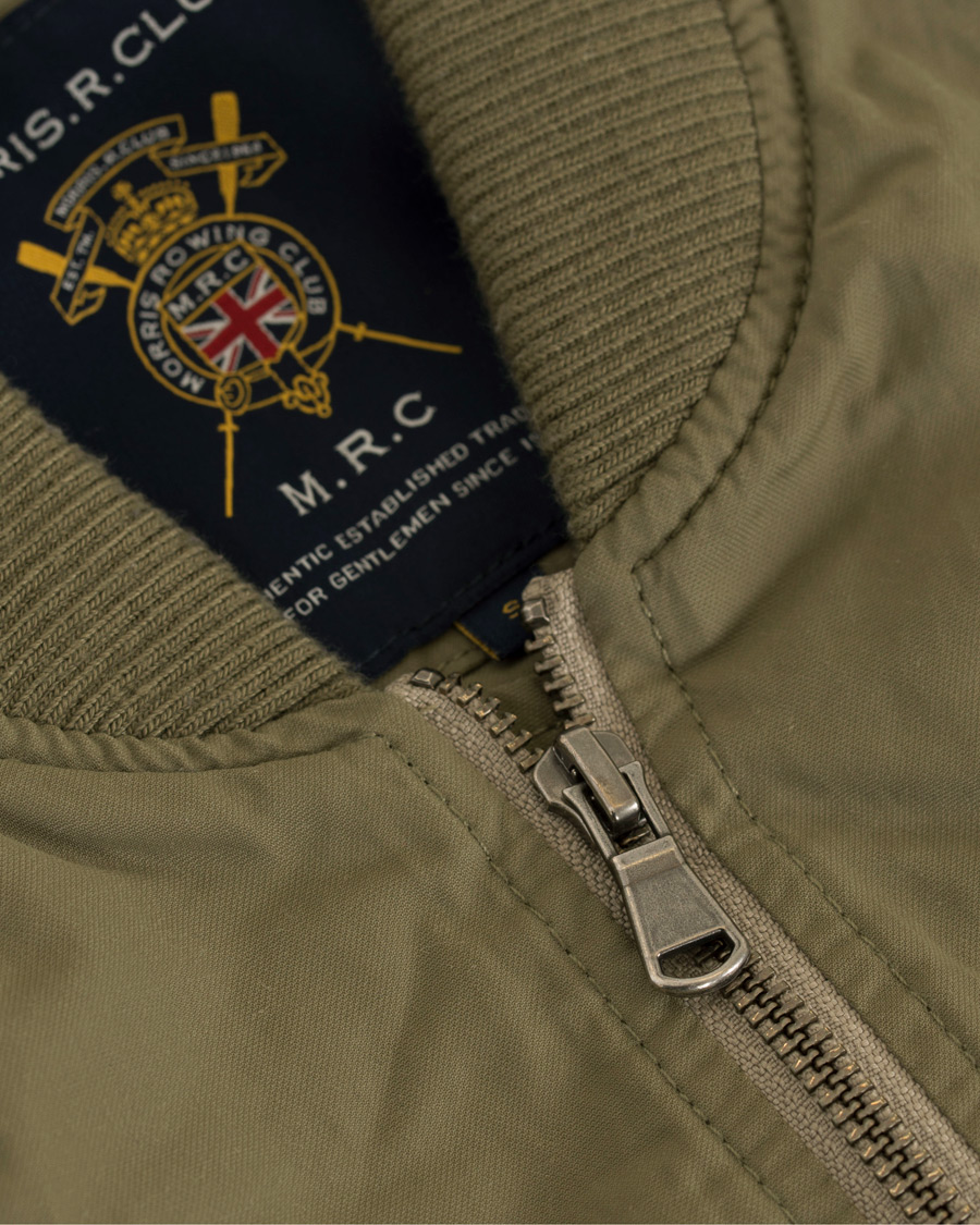 Herre | Jakker | Morris | Barnes Bomber Jacket Green
