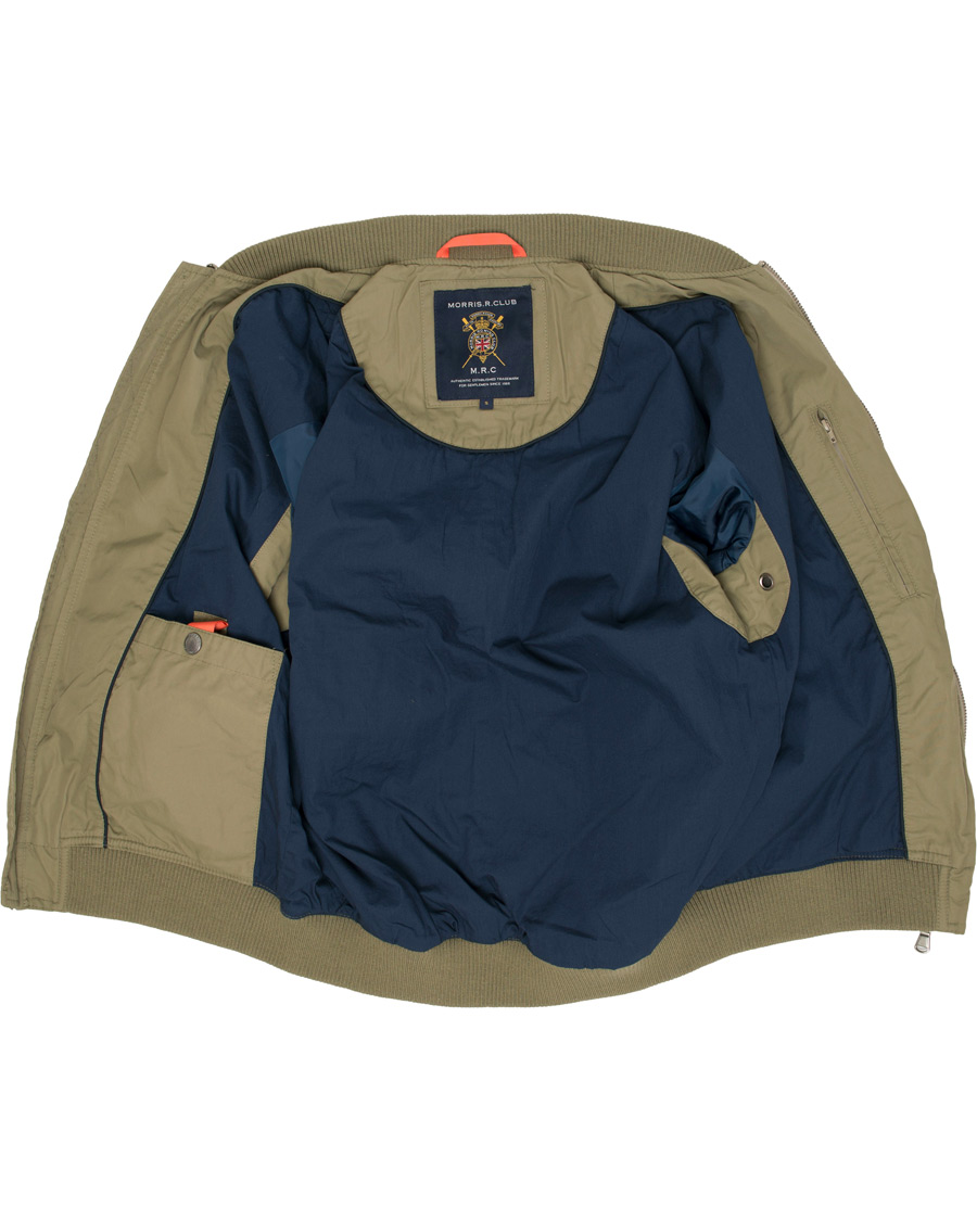 Herre | Jakker | Morris | Barnes Bomber Jacket Green
