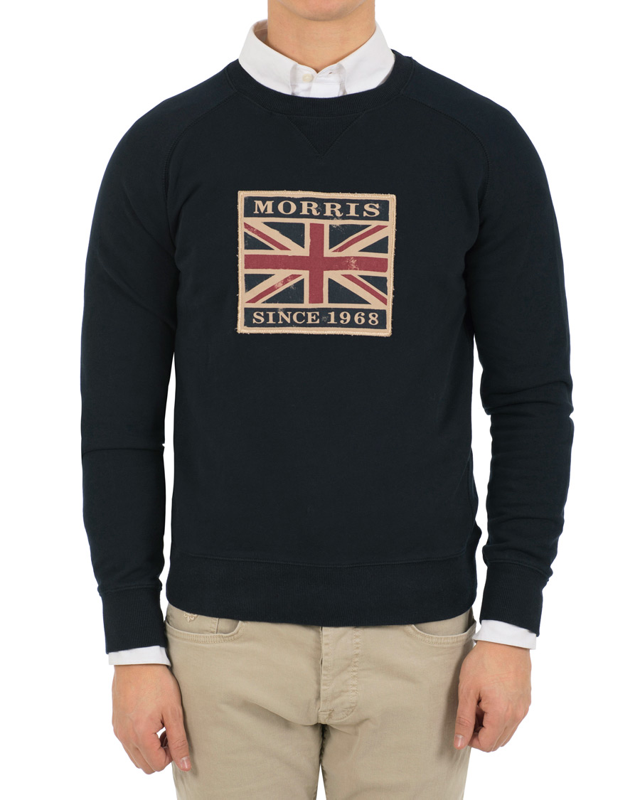 Herre | Trøjer | Morris | Jack Sweatshirt Old Blue
