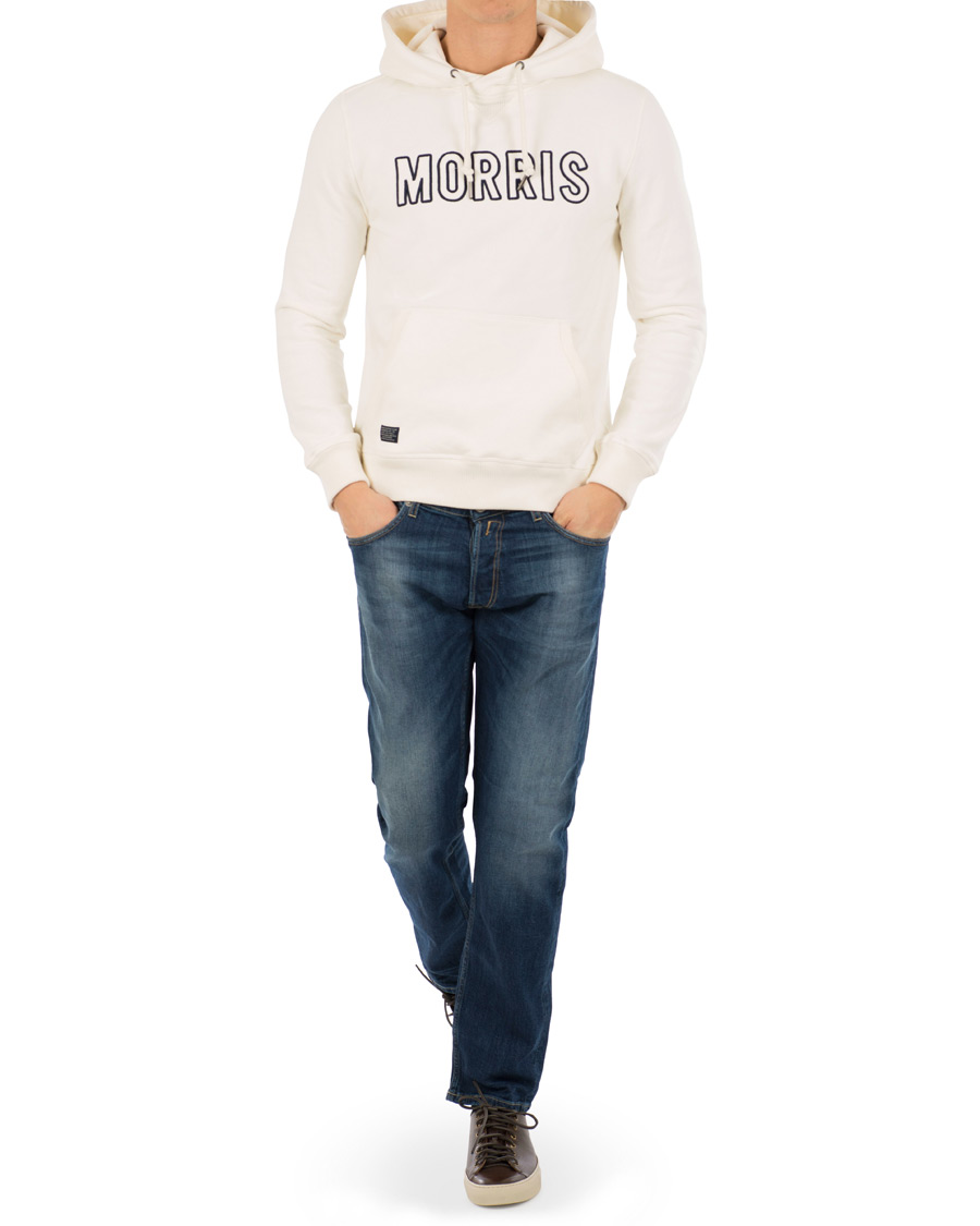 Herre | Trøjer | Morris | Baxter Hoodie White