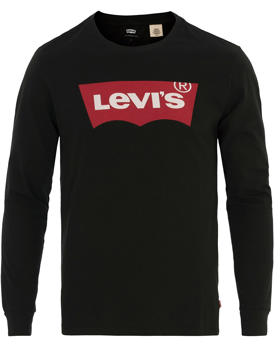 Herre | T-Shirts | Levi's | Long Sleeve Graphic Tee Better Black