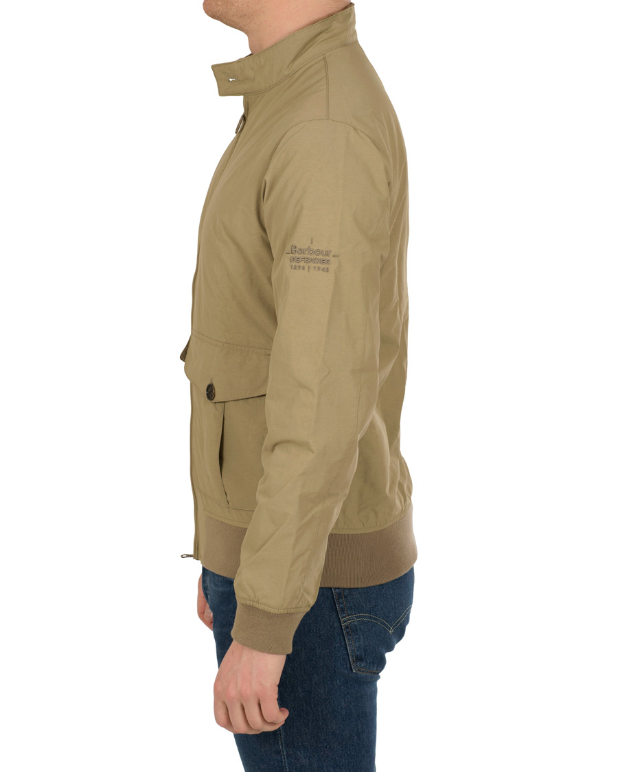Herre | Jakker | Barbour for Land Rover | Belgae Harrington Jacket Light Sand
