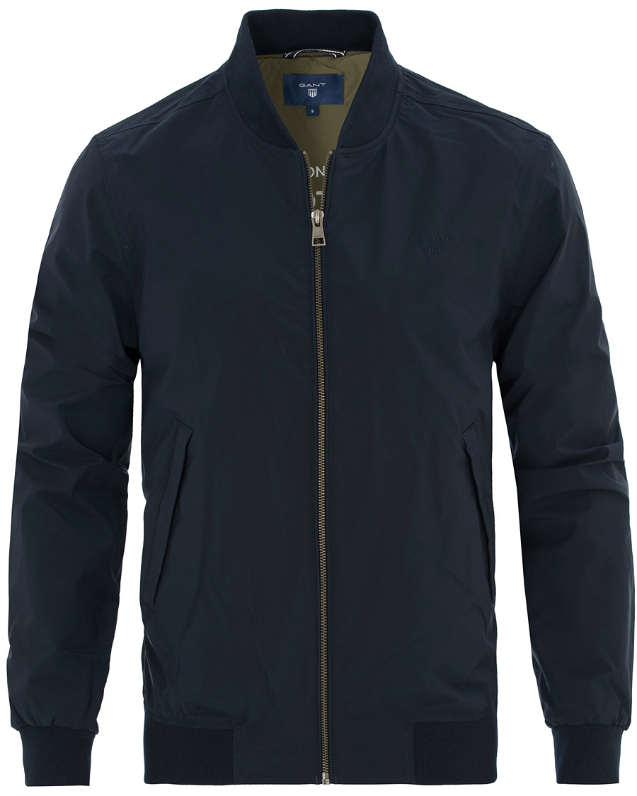 Herre | Jakker | GANT | The Pilot Bomber Jacket Classic Blue