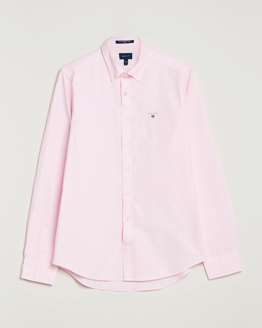 Herre |  | GANT | Slim Fit Oxford Shirt Light Pink