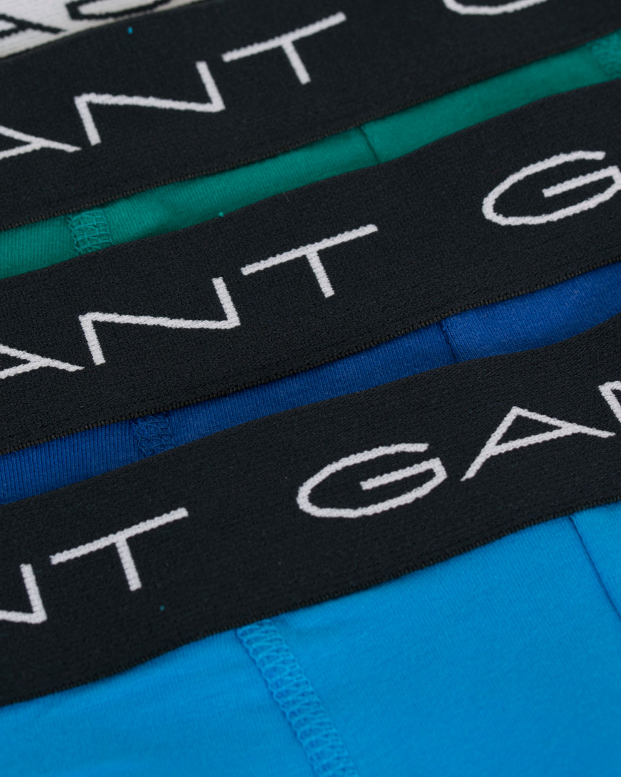 Herre | Undertøj | GANT | 3-Pack Trunk Boxer Aster Blue
