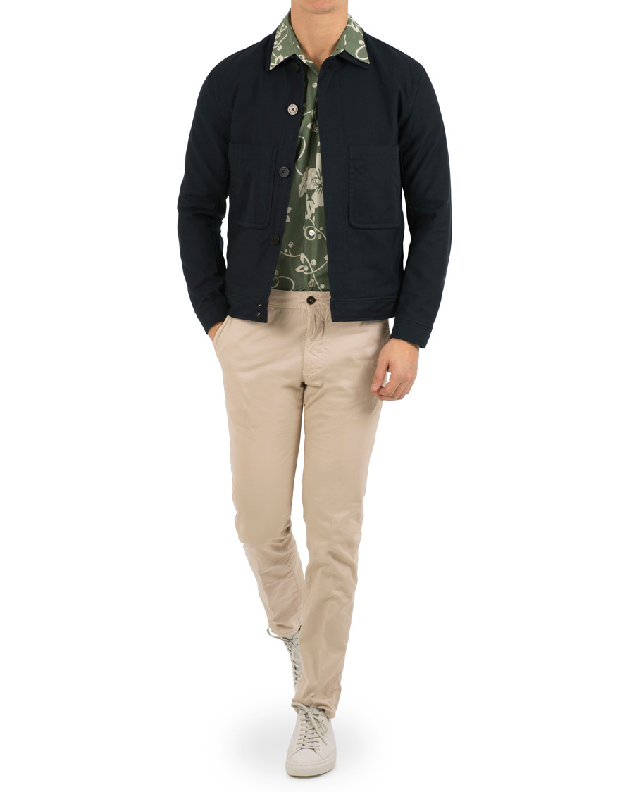Herre | Jakker | Norse Projects | Tyge Broken Twill Jacket Dark Navy
