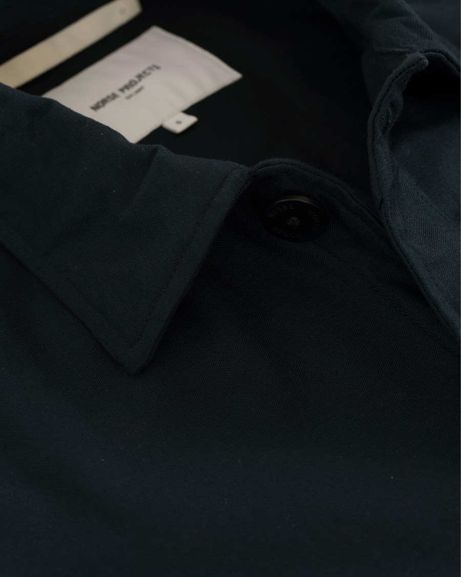 Herre | Jakker | Norse Projects | Tyge Broken Twill Jacket Dark Navy