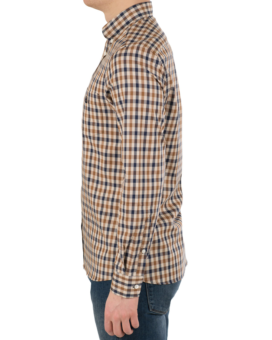 Herre | Skjorter | Aquascutum | York Club Check Shirt Vicuna