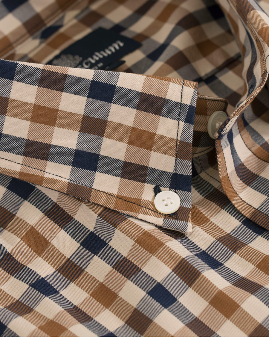 Herre | Skjorter | Aquascutum | York Club Check Shirt Vicuna