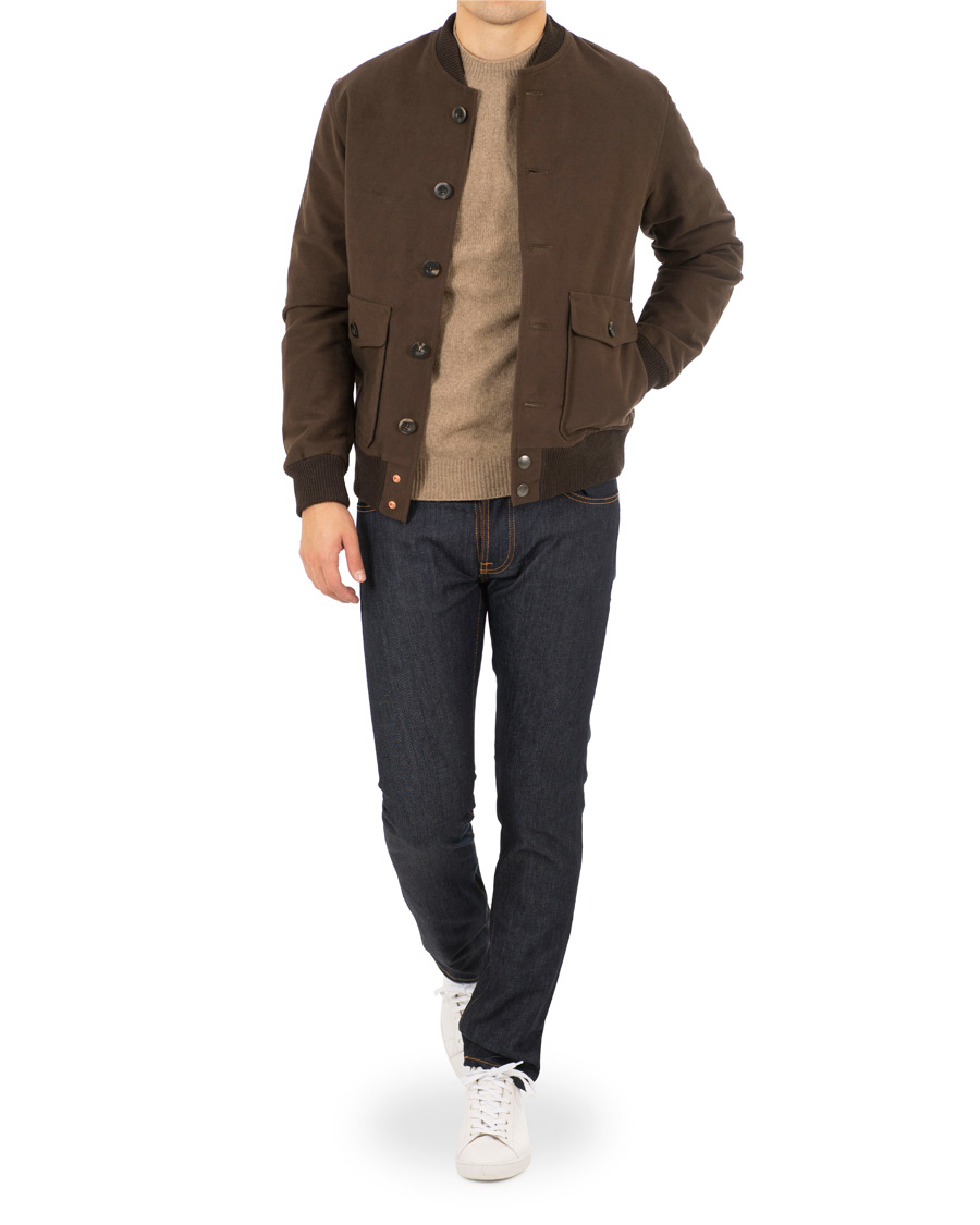 Herre | Jeans | Nudie Jeans | Tilted Tor Organic Slim Fit Jeans Dry Pure Navy