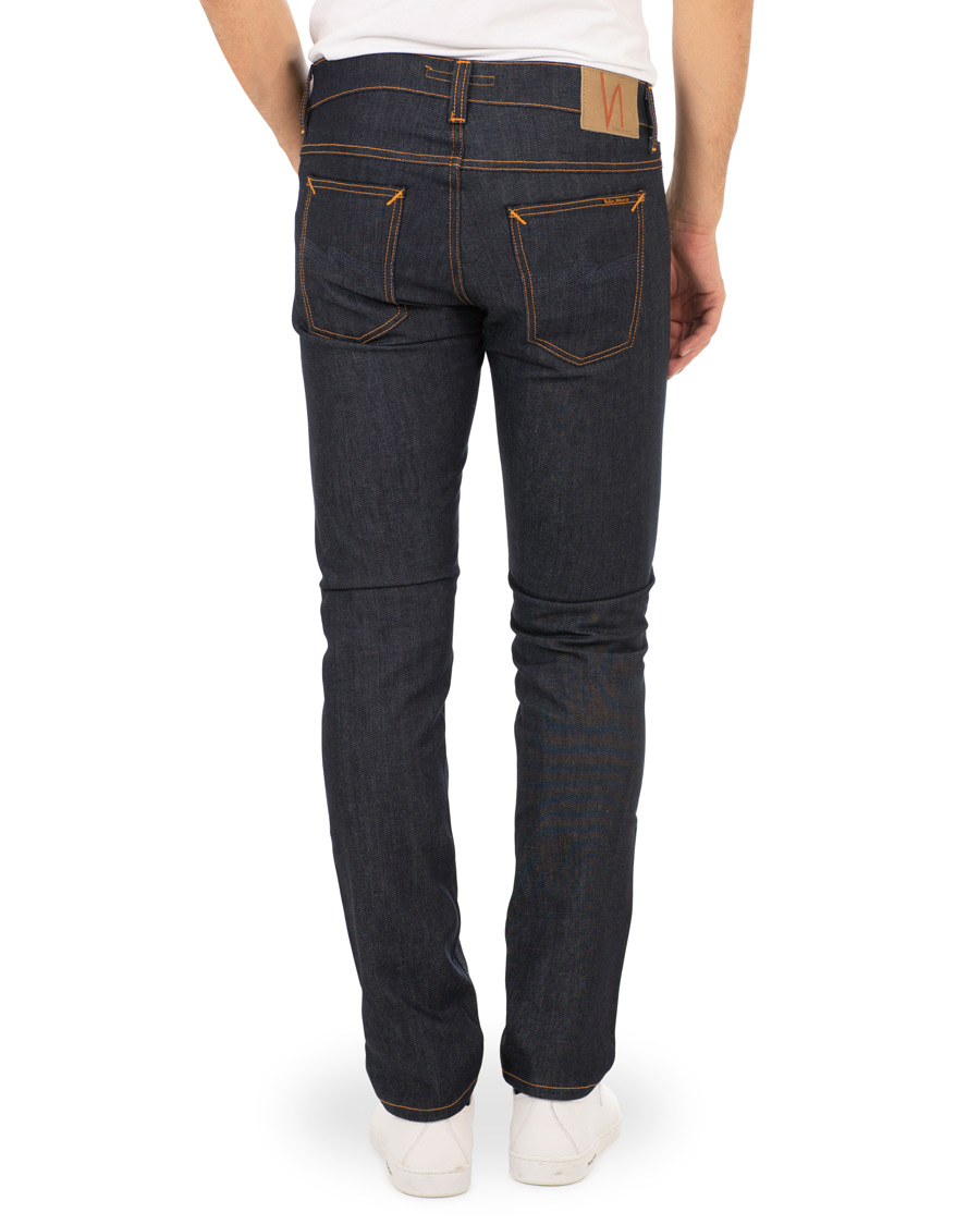 Herre | Jeans | Nudie Jeans | Tilted Tor Organic Slim Fit Jeans Dry Pure Navy