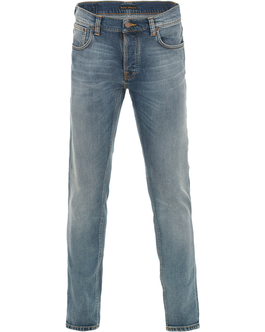 Herre | Jeans | Nudie Jeans | Tilted Tor Organic Slim Fit Jeans True Cold Blue