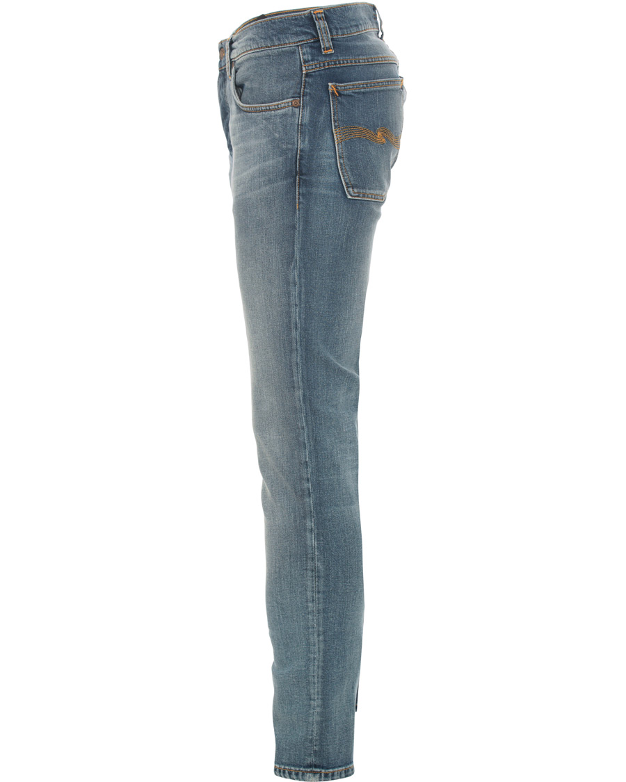 Herre | Jeans | Nudie Jeans | Tilted Tor Organic Slim Fit Jeans True Cold Blue
