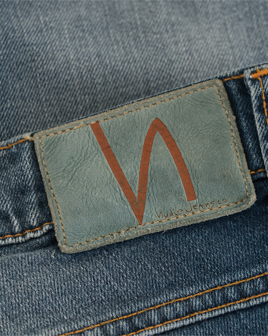 Herre | Jeans | Nudie Jeans | Tilted Tor Organic Slim Fit Jeans True Cold Blue