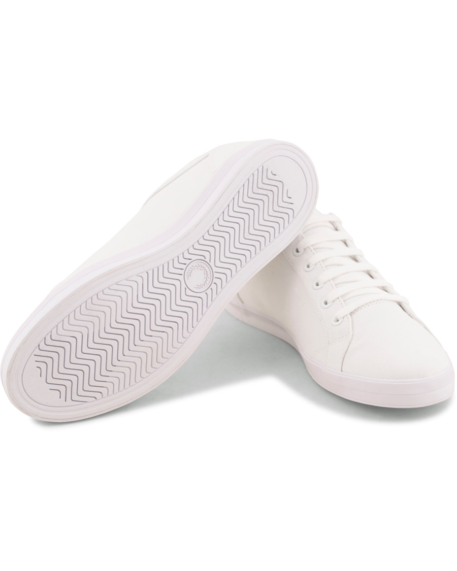 Herre | Fred Perry Baseline Canvas Sneaker White | Fred Perry | Baseline Canvas Sneaker White