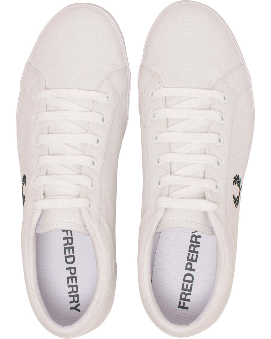 Herre | Fred Perry Baseline Canvas Sneaker White | Fred Perry | Baseline Canvas Sneaker White