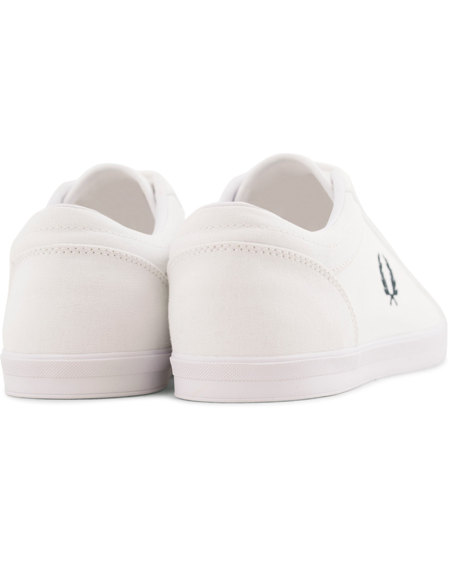 Herre | Fred Perry Baseline Canvas Sneaker White | Fred Perry | Baseline Canvas Sneaker White