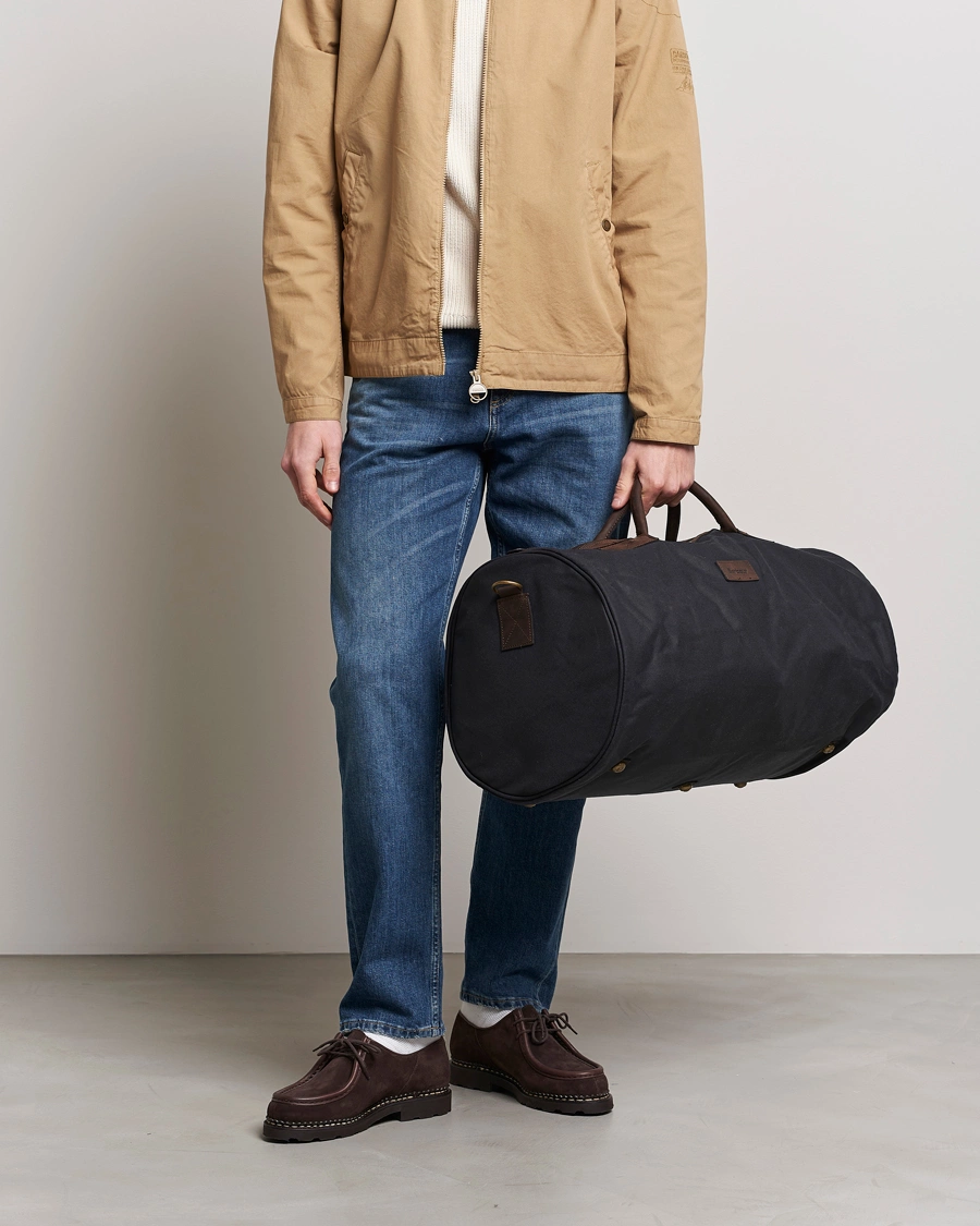 Herr | Weekendbags | Barbour Lifestyle | Wax Holdall Navy