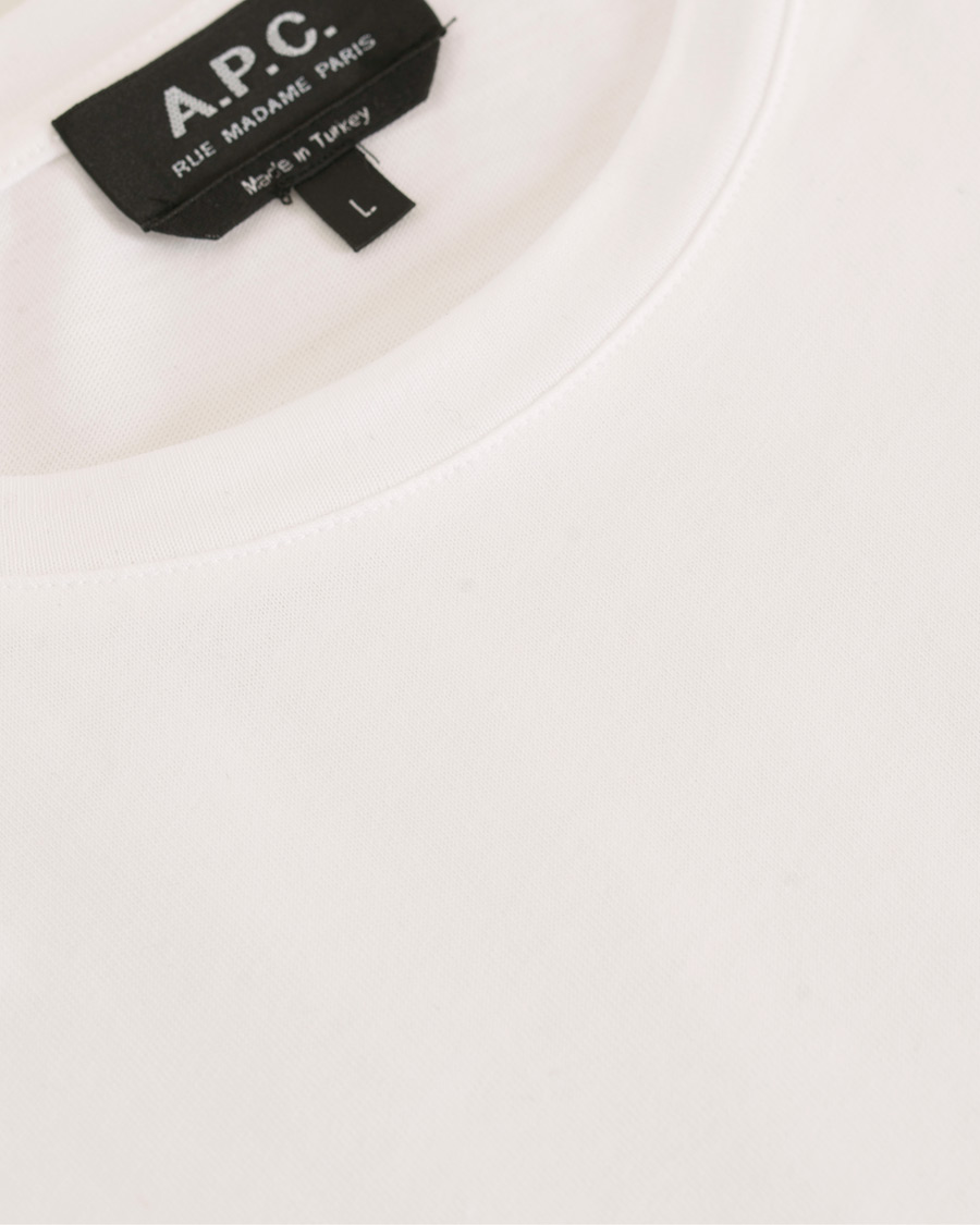 Herre | T-Shirts | A.P.C. | Jimmy T-shirt White S