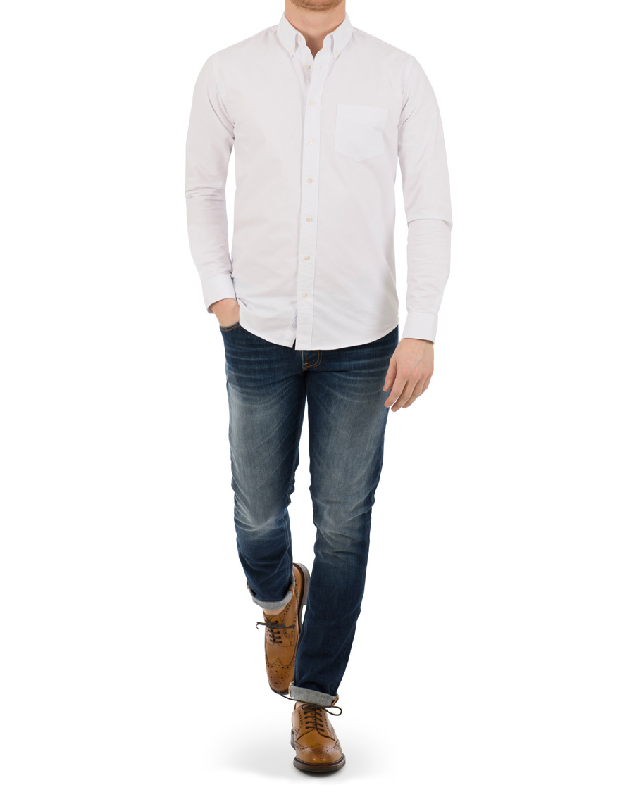 Herre | Skjorter | Schnayderman?s | Schnayderman's Oxford One Shirt White