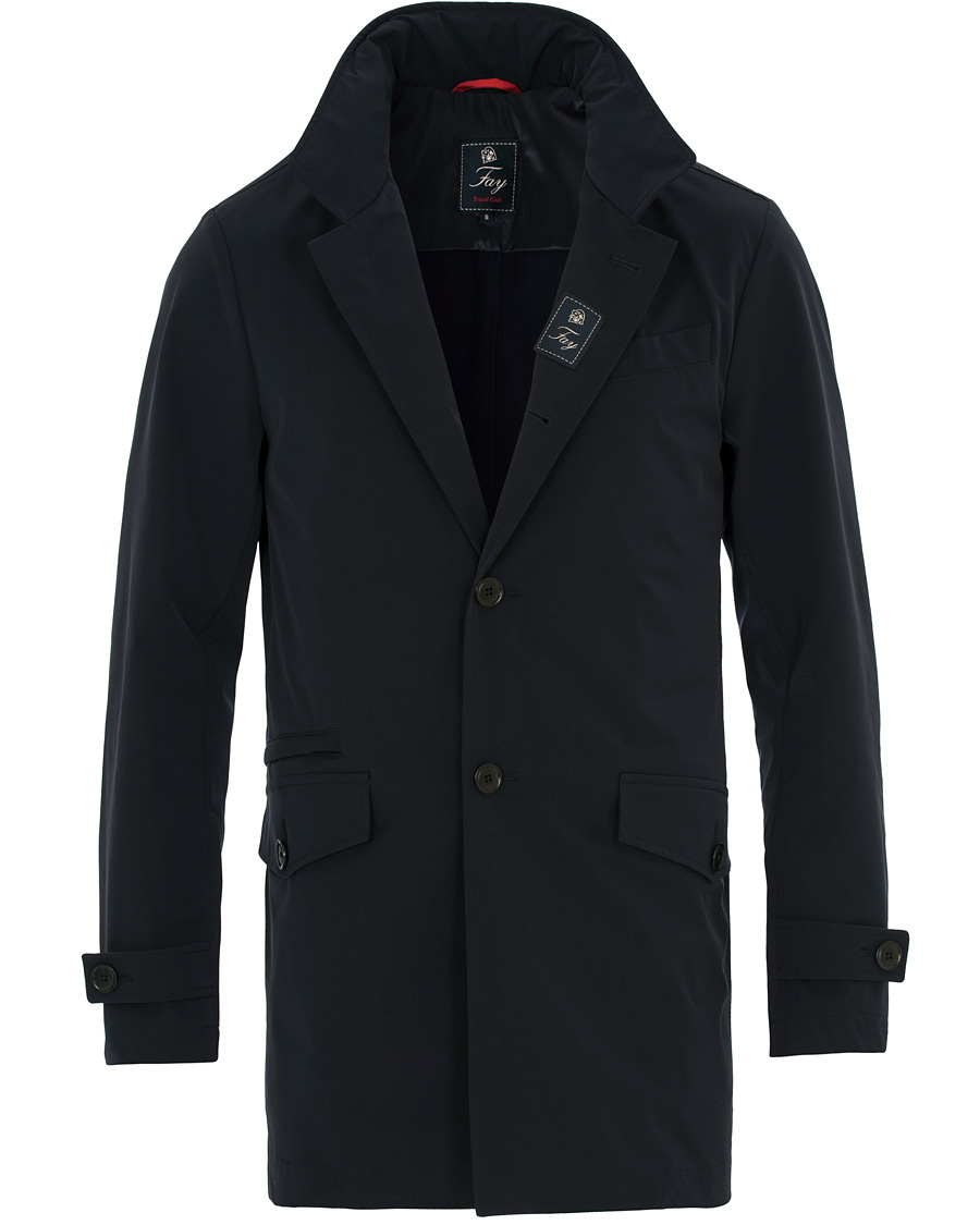 Herre | Jakker | Fay | JFK Travel Raincoat Navy