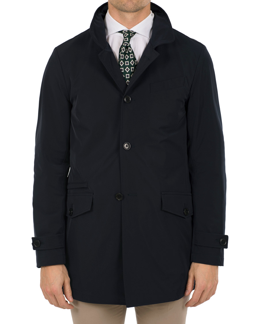 Herre | Jakker | Fay | JFK Travel Raincoat Navy