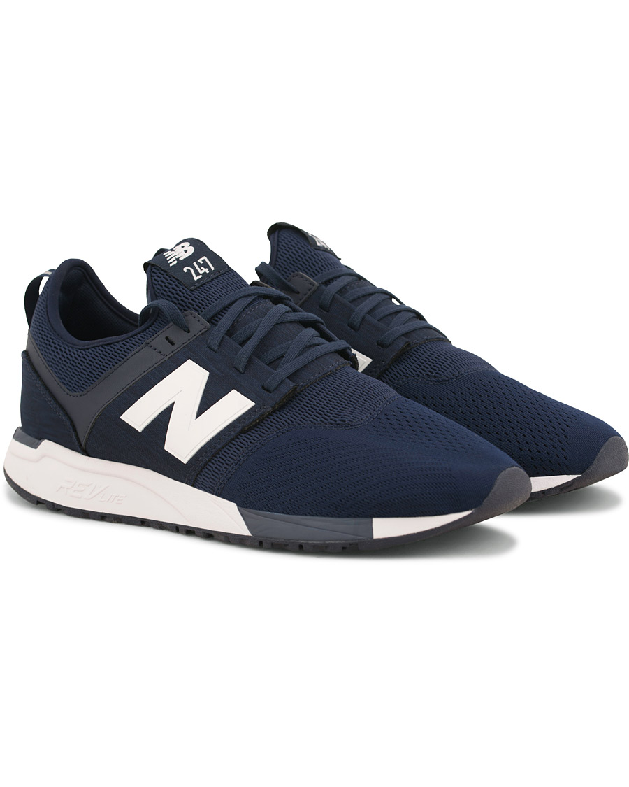 Zoom ind svovl oversøisk New Balance 247 Classic Running Sneaker Navy - CareOfCarl.dk